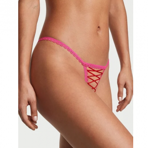 Dream Angels Lace-Up Crotchless 内裤