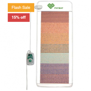 15% off PHYMAT 7-Gems Rainbow Chakra Healing Mat Single 67x28 @PHYMAT