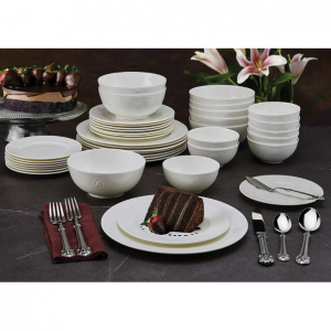 Wallace® Napoleon Bee 40 Piece Dinnerware Set, Service for 8 @ Mikasa