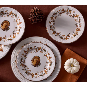 Pfaltzgraff Halloween Sale up to 80% OFF, Autumn Berry Dinnerware Set 16pc only $47.99