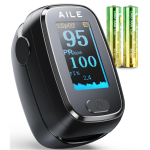 AILE Compact Fingertip Pulse Oximeter @ Amazon