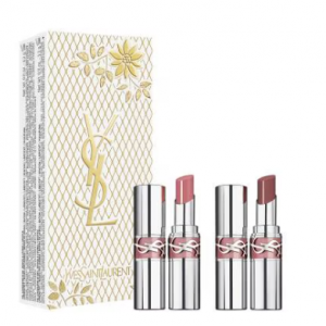 YVES SAINT LAURENT 粉银管唇膏