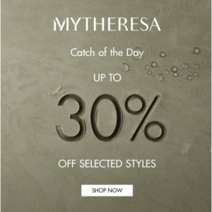 Menswear Catch of the Day - Up to 30% Off Selected Styles @ Mytheresa US