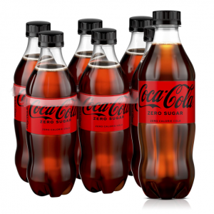 Coke 零糖可可口可樂 16.9oz 6瓶 @ Amazon