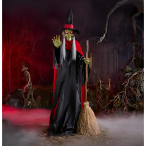 Home Accents Holiday 7 英尺动画 LED 施法女巫