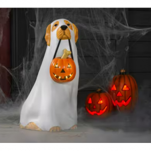 Home Accents Holiday 2.5 英尺 LED 幽灵金毛猎犬