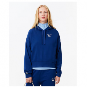 30% Off Women's Fleece Logo Hoodie @ Lacost