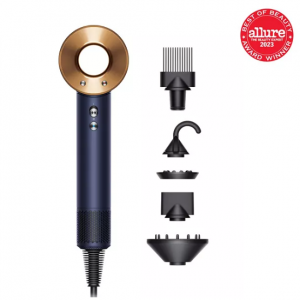 $100 Off Dyson Supersonic Hair Dryer in Prussian Blue/Rich Copper @ Bloomingdale's