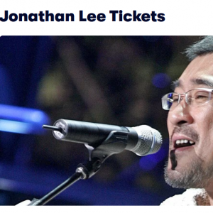 Jonathan Lee Tickets from $120 @ Vivid Seats