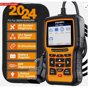 Foxwell NT510 Elite 适用于宝马全系统 ABS SRS DPF TPMS OBD2 诊断扫描仪