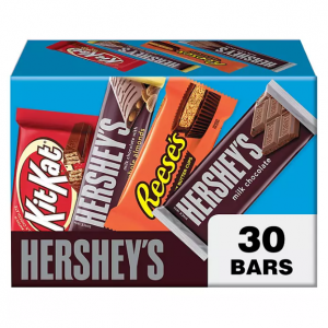 HERSHEY'S 牛奶巧克力糖果 多种口味包装 30包