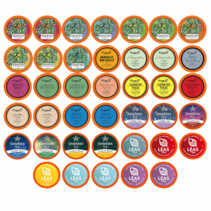 Two Rivers Assorted Tea Sampler Variety Pack for Keurig K-Cup Brewers, 40 Count @ Amazon