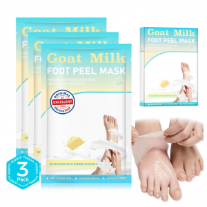 OUKEYA Foot Peeling Mask 3 Pairs @ Amazon