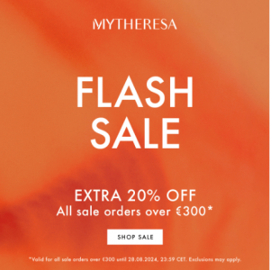 Mytheresa US	Flash Sale - Extra 20% Off All Sale Items Over $350