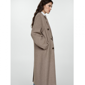 MANGO Handmade 女士羊毛大衣