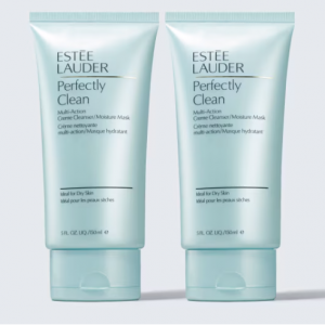 Perfectly Clean Creme Cleanser Duo Skincare Gift Set @ Estee Lauder