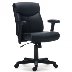 Staples Traymore Ergonomic Faux Leather Swivel Computer and Desk Chair @ Staples