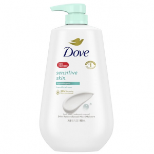 Dove 敏感肌肤沐浴露, 30.6 OZ