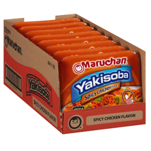 Maruchan Yakisoba Spicy Chicken Flavor, 4.11 Oz, Pack of 8 @ Amazon