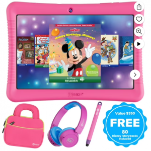 $25 off Contixo 10" Kids Tablet Bundle, 80 FREE Disney eBooks @Walmart