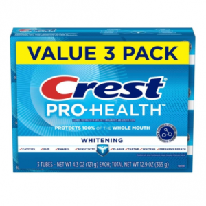 Crest Pro-Health Whitening Toothpaste (4.3oz) Triple Pack @ Amazon