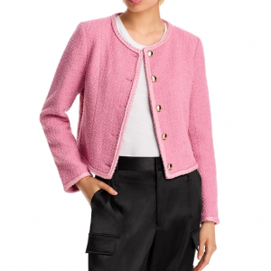 AQUA 女士花呢夹克