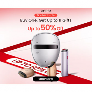 Up To 50% Off Double 11 Beauty Devices Sale @ AMIRO