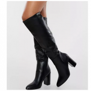 40% Off Knee High Heeled Boots @ Boohoo AU