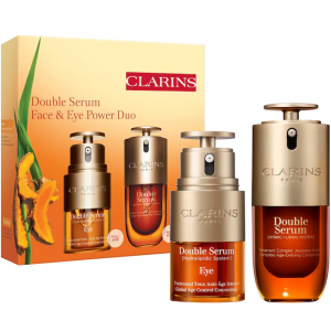 Clarins双萃精华+眼精华套装