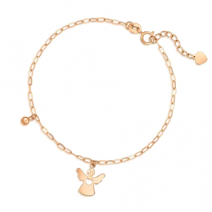 Chow Sang Sang 薄荷系列 18K玫瑰金手链