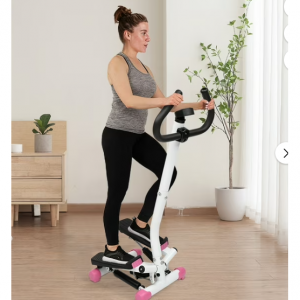 $38.75 off UBesGoo Mini Aerobic Stepper, Stair Climber Twist Fitness Machine with handle @Walmart