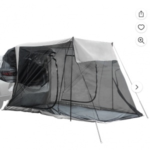 14% off Unique Bargains 1 Set SUV Tent Car Camping Tent PU4000mm Waterproof 1-4 Person @Walmart