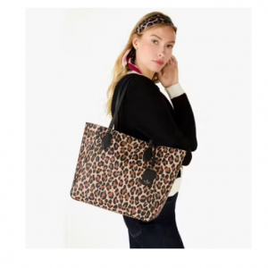 71% Off Poppy Spotted Leopard Large Tote @ Kate Spade Outlet