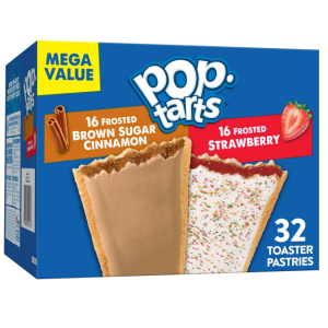 Pop-Tarts Toaster Pastries, Breakfast Foods, Variety Pack, 54.1oz Box (32 Pop-Tarts) @ Amazon