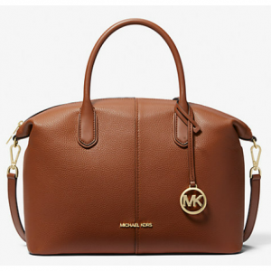 Michael Kors Hyde Large Pebbled Leather Satchel @ Michael Kors 