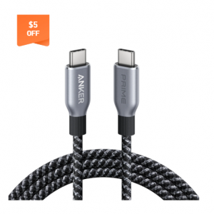 Anker Prime USB-C 转 USB-C 充电线(240W,升级编织)