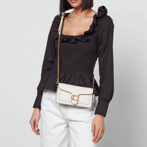 Coach Tabby Chain Leather Clutch Bag 斜挎包