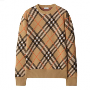 BURBERRY 格纹针织衫