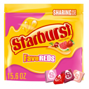 Starburst FaveREDs Sharing Size Candy Fruit Chews - 15.6oz @ Target