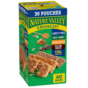 Nature Valley 谷物燕麦棒 30个 @ Amazon