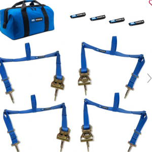 Large Adjustable UTV Tire Net Pack - Blue for $324.95 @Mac's Custom Tie-Downs