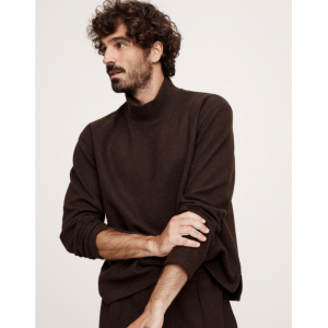 Banana Republic Brushed Mock-Neck Sweatshirt With Wool 高領毛衣