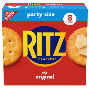 RITZ Original Crackers, Party Size, 27.4 oz @ Amazon