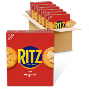 RITZ Original Crackers, 6 - 10.3 oz Boxes @ Amazon