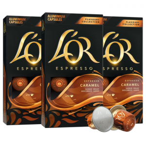 L'OR Espresso Capsules, 30 Count Caramel @ Amazon