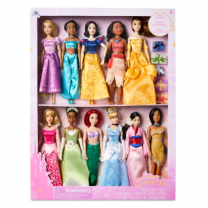 迪士尼公主系列娃娃礼盒