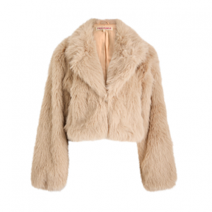 FREE PEOPLE Paris 短款毛毛夹克