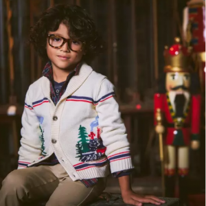 32% Off The Cozy Train Cardigan @ Janie and Jack