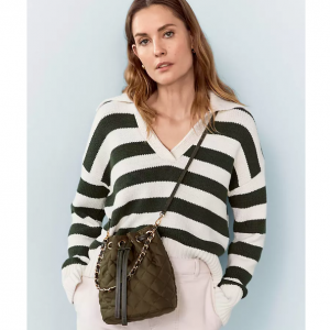 Ann Taylor 条纹毛衣