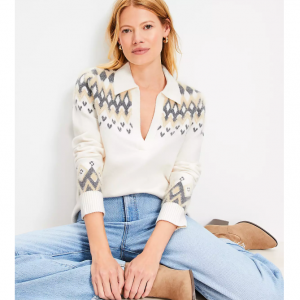 LOFT Fair Isle 针织衫